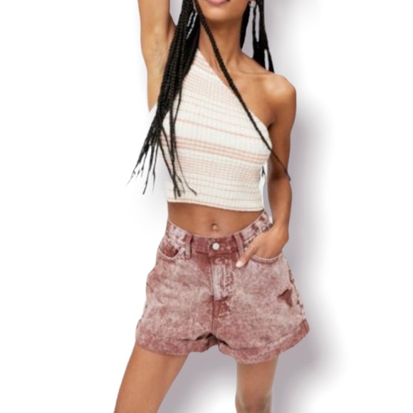 🌸New🌸 Urban Outfitters Kandi Asymmetrical  Tank Top Large NWT - Picture 1 of 9